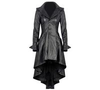 Dark In Love Manteau en cuir vegan - Cocktail - Noir - Medium