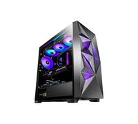 Antec Boîtier Moyen Tour ATX Dark Fleet DF800 Flux RGB avec Panneau Vitré, Noir 0-761345-80081-5
