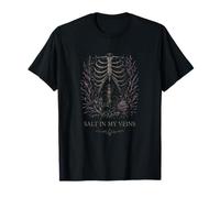 Dark Ocean Aesthetic, du sel dans Mes veines, Gothic Marine, Moody T-Shirt