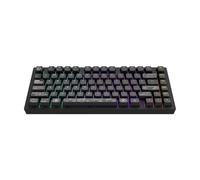 Dark Project ALU TERRA NOVA R2 (Noir) - Clavier de jeu mécanique sans fil | ANSI ENG | Hotswap | Commutateurs et stabilisateurs graissés G3MS Moonstone | Montage sur joint flexible | Aluminium | 75