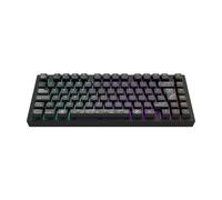 Dark Project ALU81A TERRA NOVA Clavier de jeu mécanique sans fil | ISO Multi | Hot-Swap | Commutateurs graissés G3MS Moonstone | Stabilisateurs graissés | Montage sur joint flexible | Aluminium | 75 %