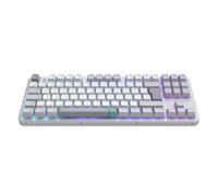 Dark Project ALU87A DAYLIGHT Clavier de jeu mécanique | ISO multilingue | Hot-Swap | Commutateurs graissés à vitesse zircon G3MS | Stabilisateurs graissés | Montage sur joint flexible | Aluminium |