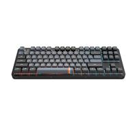 Dark Project ALU87A MIDNIGHT Clavier de jeu mécanique | ANSI ENG | Hot-Swap | Commutateurs graissés à vitesse zircon G3MS | Stabilisateurs graissés | Support de joint flexible | Aluminium | TKL 80% |