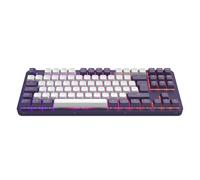 Dark Project ALU87A VIOLET Clavier mécanique multilingue ISO Commutateurs graissés saphir G3MS Stabilisateurs graissés Joint flexible Aluminium TKL 80% RGB Filaire