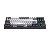 Dark Project ALU87B BUSHIDO Clavier de jeu mécanique | ANSI ENG | Hot-Swap | Commutateurs graissés G3MS Moonstone | Stabilisateurs graissés | Support de joint flexible | Aluminium | TKL 80% | RGB |