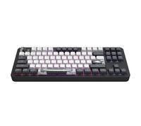 Dark Project ALU87B Bushido Clavier de jeu mécanique | ANSI UA | Hot-Swap | Commutateurs graissés G3MS Moonstone | Stabilisateurs graissés | Support d'étanchéité flexible | Aluminium TKL 80 % | RGB |