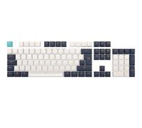 Dark Project - Touches PBT multilingues Bleu marine/ivoire - ANSI/ISO - Anglais (UK/US) et 9 langues