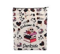 Dark Romance Couverture de livre Morally Grey Cadeau épicé Book Club Book Sleeve Slut Lovers Gift Welcome to My Darkside Book Merch for Bookish (Darkside BM)