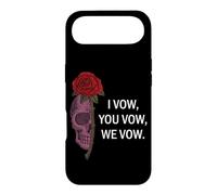 Dark Romance Merch I Vow You Vow We Vow Smutty Book Lovers Coque pour iPhone Air