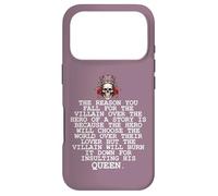 Dark Romance Merch in My Villain Era Falling for The Villain Coque pour iPhone 17 Pro
