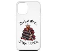 Dark Romance Merch,You Had Me at Trigger Warning Book Club Coque pour iPhone 12/12 Pro
