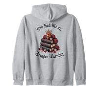 Dark Romance Merch,You Had Me at Trigger Warning Book Club Sweat à Capuche