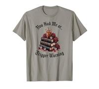 Dark Romance Merch,You Had Me at Trigger Warning Book Club T-Shirt