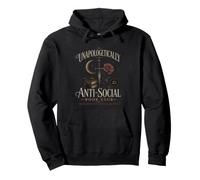 Dark Romance Reader Gothic Book Lover Introverti Sweat à Capuche