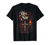 Dark Romance Romance Sombre Booktok Yes, Sir T-Shirt