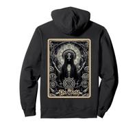 Dark Satanic Unholy Witchcraft Carte de Tarot The World Sweat à Capuche