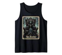 Dark Satanic Unholy Witchcraft Tarot Card The Impress Débardeur