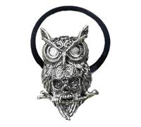 Dark Series - Crâne à cheveux en forme de tête de mort - Corde élastique pour queue de cheval - Accessoire de fête - Accessoire de fête