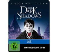 Dark Shadows Johnny Depp,Michelle Pfeiffer Blu-ray Steelbook Tim Burton Region B