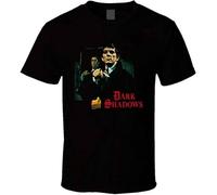 Dark Shadows Vampire Barnabas Collins T Shirt Black S