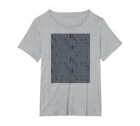 【Dark Souls】 Dark Souls 003 T-Shirt, Femme Grandes Tailles, Gris Chiné, 1X
