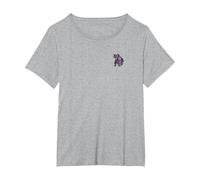 【Dark Souls】 Dark Souls 043 T-Shirt, Femme Grandes Tailles, Gris Chiné, 5X