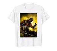 【Dark Souls】 Dark Souls 054 T-Shirt, Homme, Blanc, 5XL
