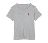 【Dark Souls】 Dark Souls 057 T-Shirt, Femme Grandes Tailles, Gris Chiné, 1X