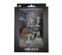 Dark Souls Jeu de rôle : Unkindled Heroes Pack 1 Miniatures et Cartes statistiques DND, RPG, D&D, Donjons et Dragons. Compatible avec 5E