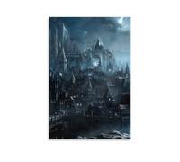 Dark Souls Poster Game Irithyll of Boreal Valley - Peinture décorative sur toile - Pour salon, chambre à coucher, art mural - Impression photo moderne - Pour chambre familiale - 30 x 45 cm