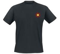 Dark Souls Praise The Sun Homme T-Shirt Manches Courtes Noir M 100% Coton Regular/Coupe Standard