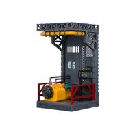 Dark Source Vitrine Diorama Style Hangar 06
