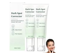 Dark Spot Correcting Glow Serum,Creme Eclaircissante Peau Noir Puissant,Creme Anti Tache Visage,Anti Taches Pour Le Visage,Ciblant Les Taches Pigmentaires,éclaircissant Le Teint,Soin Visage Coréen，2PC