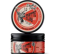 Dark Stag Matte Clay, Produit coiffant professionnel pour hommes, à base d'eau pour un lavage facile, tenue ferme, finition mate 100 ml / 3,5 oz