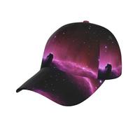 Dark Star Sky Casquette de baseball Polo Femmes Hommes Couvre-chefs Entraînements Activités de plein air Étudiant École Enseignant Noir