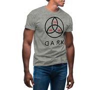 Dark TV Series Logo T-Shirt Gris pour Homme Size L