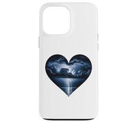 Dark Valentine Heart Storm Love Emotional Romance Artistic Coque pour iPhone 13 Pro Max