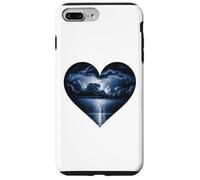 Dark Valentine Heart Storm Love Emotional Romance Artistic Coque pour iPhone 7 Plus/8 Plus