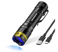 DARKBEAM Lampe Torche UV 365 nm Lumière Noire LED, Lampe Wood
