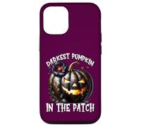 Darkest Pumpkin in The Patch for Goth Mom Floral Halloween Coque pour iPhone 12/12 Pro