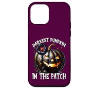 Darkest Pumpkin in The Patch for Goth Mom Floral Halloween Coque pour iPhone 12 Mini