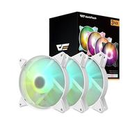 Darkflash C6 ARGB Ventilateur d'ordinateur 3 en 1 120 x 120 (blanc)