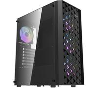 DARKFLASH - DF-DK351CL6-BK - DK351 - Boitier PC sans alimentation - Moyen tour - Format ATX - Noir