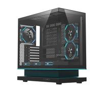 Darkflash DLV22 Boîtier PC de jeu ATX/MATX/ITX, panneau latéral à charnière, prend en charge le radiateur de 240 mm, filtres à poussière inclus pour un nettoyage facile, prend en charge le GPU monté