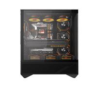 darkFlash - DY460 Black + 4 fans - Boîtier d'ordinateur