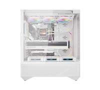 darkFlash - DY460 White + 4 fans - Boîtier d'ordinateur