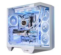 darkFlash Boîtier PC de jeu ATX - 4x PWM ARGB, double chambre, verre trempé panoramique, rad. 2×360mm