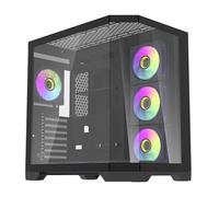 Darkflash - FT418 PRO Black - Boîtier d'ordinateur