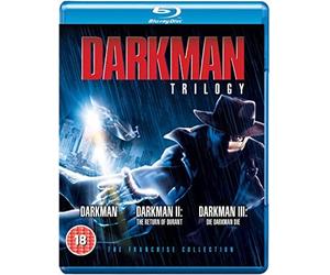 Darkman Trilogy ( Darkman / Darkman II: The Return of Durant / Darkman III: Die Darkman Die ) ( Dark man / Dark man 2: The Return of Durant [ Origine UK, Sans Langue Francaise ] (Blu-Ray)