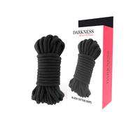 Darkness- Corde de bondage Japonaise noir 10 m